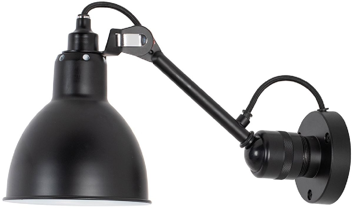 Moosee Frank nástenná lampa 1x40 W čierna MSE010400218