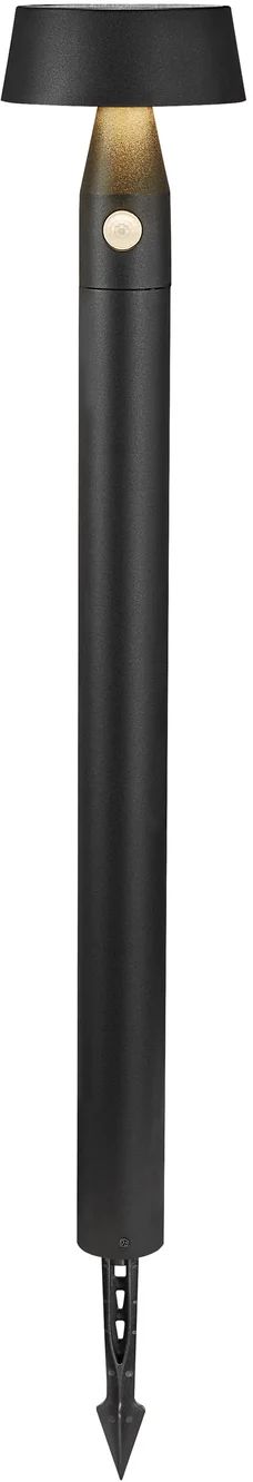 Nordlux Nama stojaca solárna lampa 1x1 W čierna 2118278003