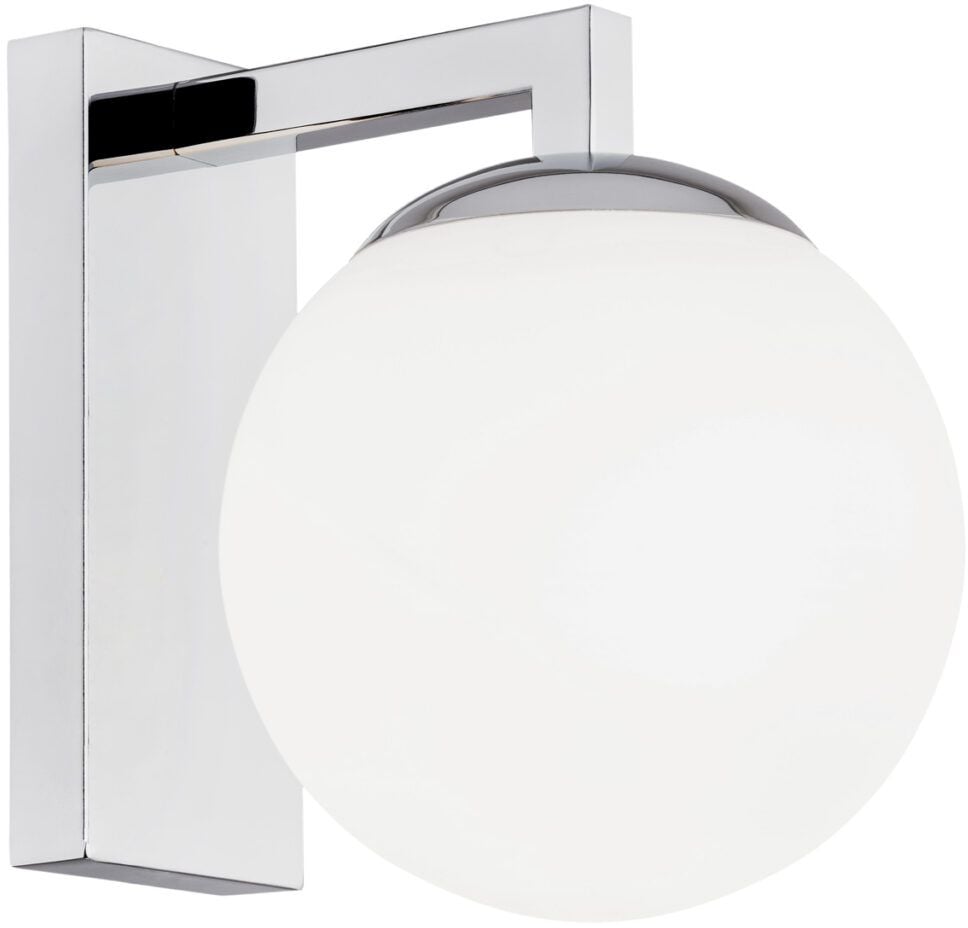 Argon Aspen nástenná lampa 1x15 W biela-chrómová 3735