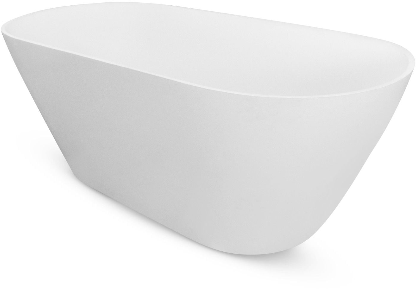 Besco Moya voľne stojaca vaňa 159x68.4 cm oválne biela #WMD-160-MKC