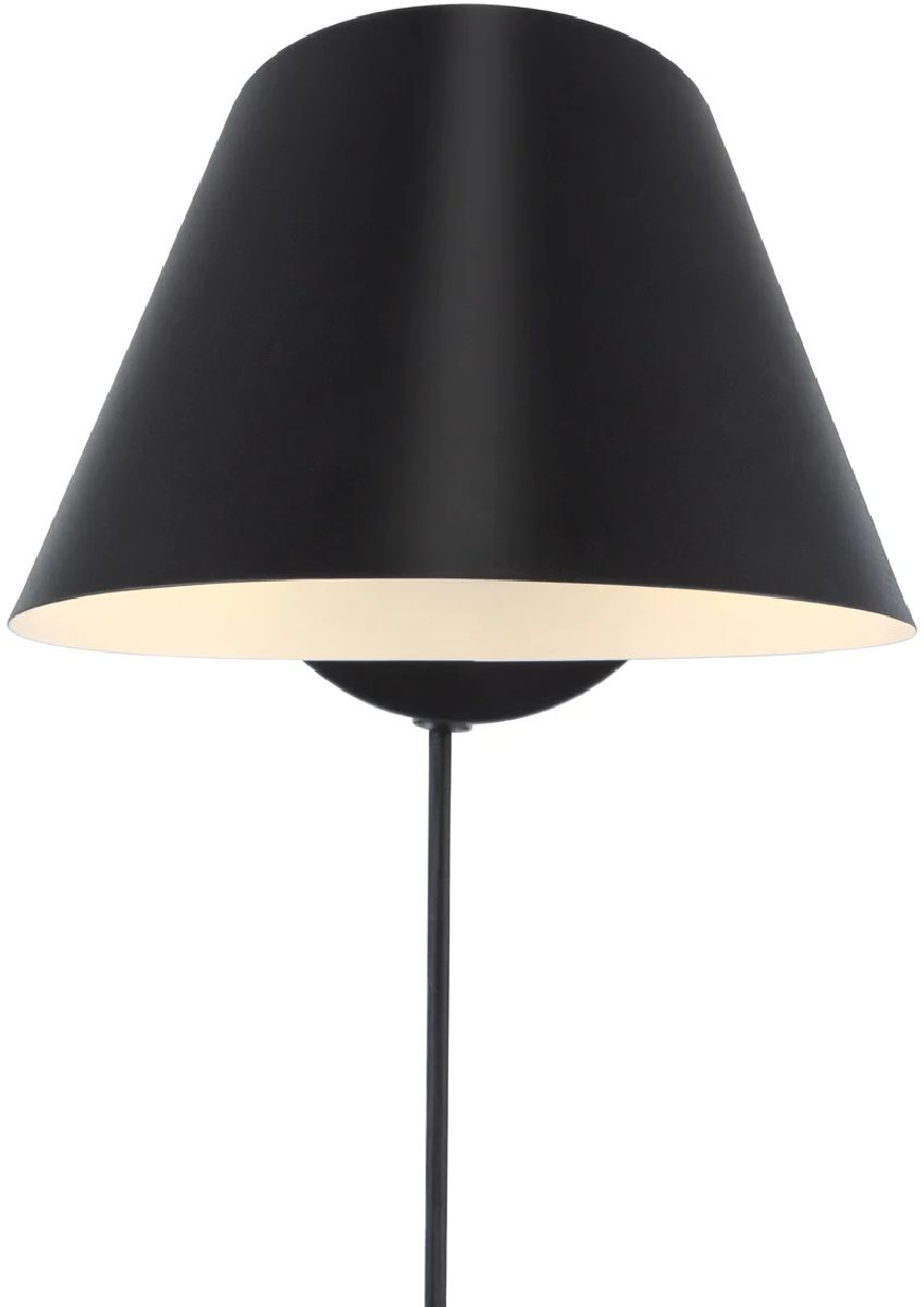 Nordlux Stay nástenná lampa 1x60 W čierna 2220381003