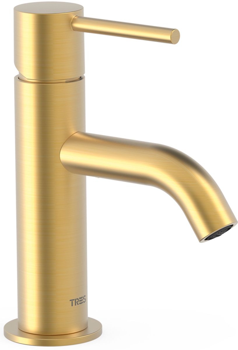 Tres Study Exclusive umývadlová batéria stojanková zlatá 26290301OM