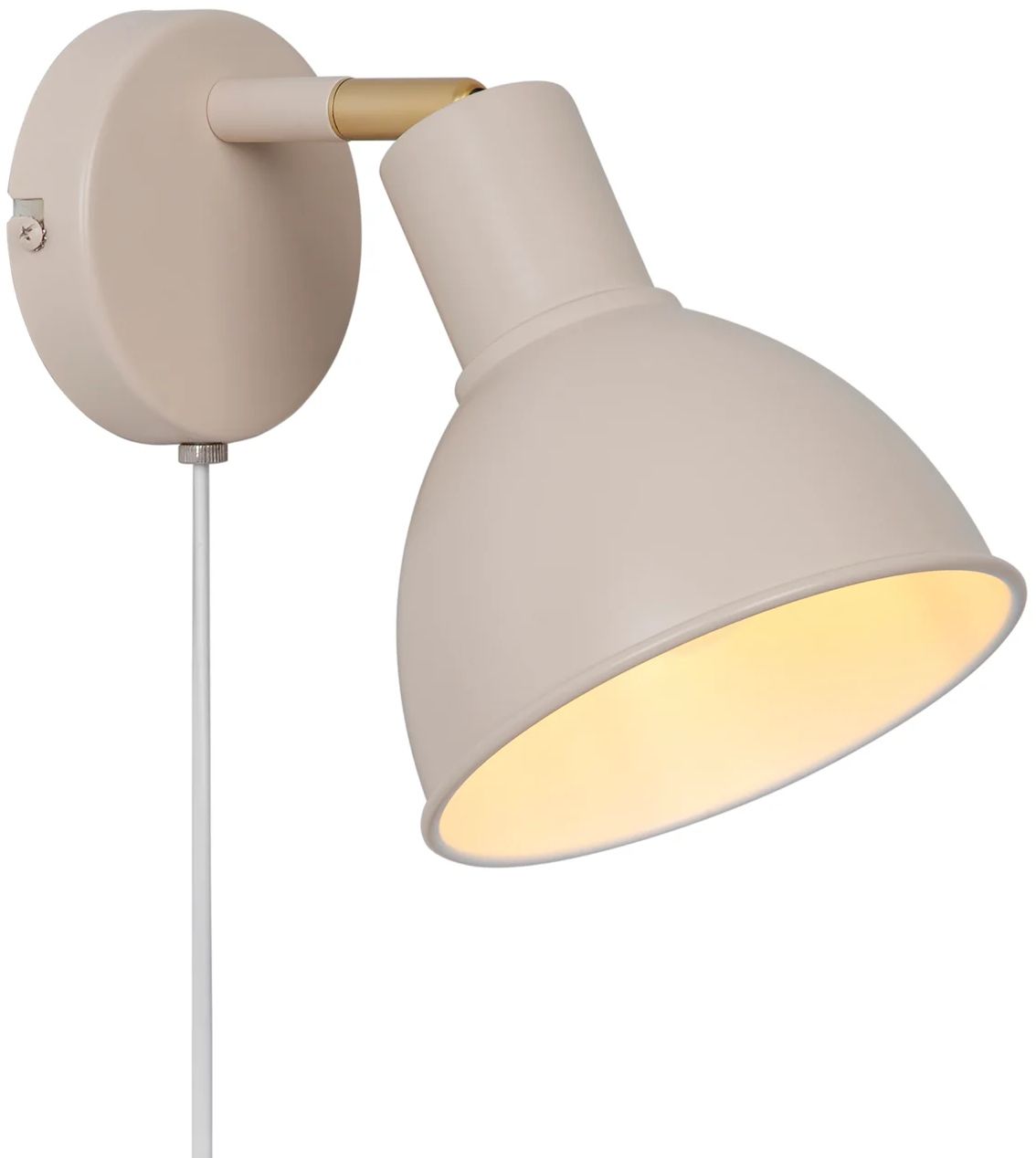 Nordlux Pop nástenná lampa 1x18 W béžová 45841009