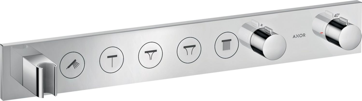 Axor ShowerSolutions vaňová/sprchová batéria podomietková s termostatom chrómová 18358000