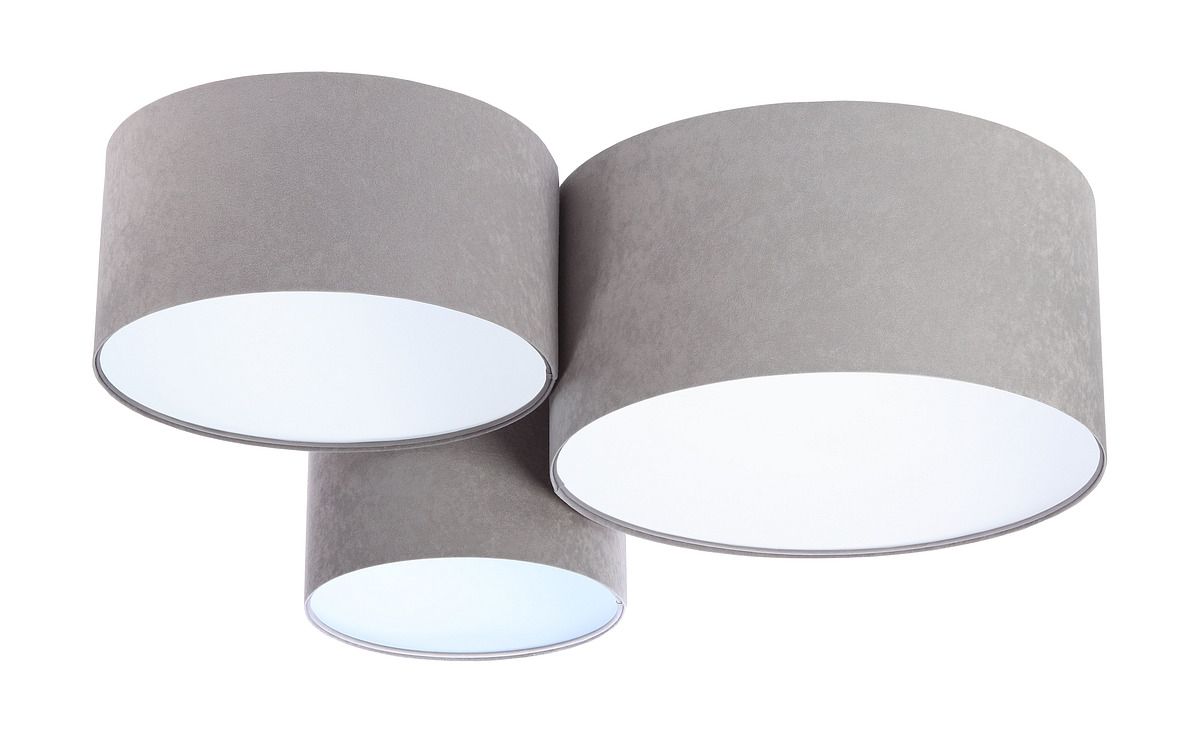 BPS Koncept Plafoniady stropné svietidlo 3x60 W biela-sivá 080-012