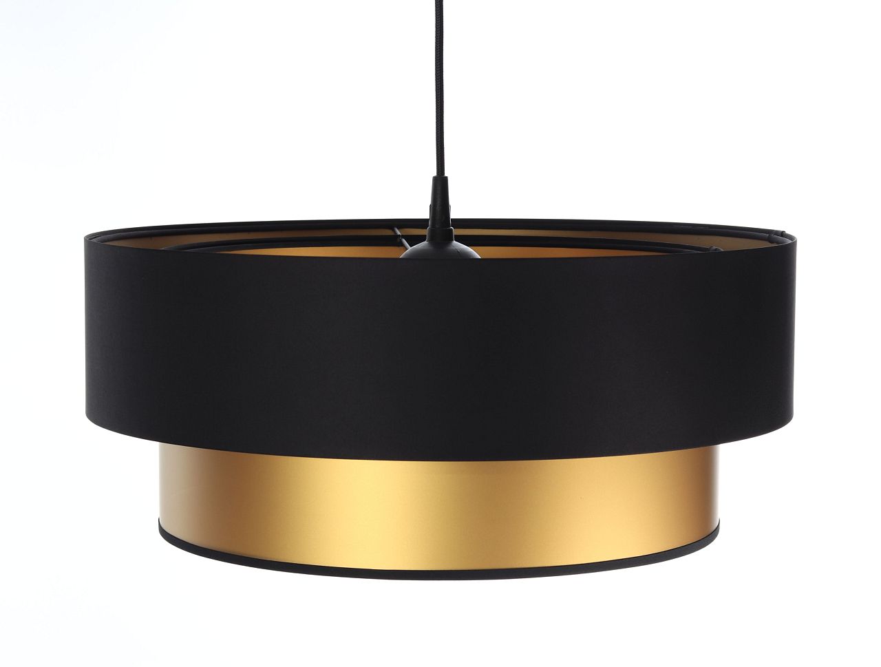 BPS Koncept Duo ellegant závesné svietidlo 1x60 W čierna-zlatá 061-044-60