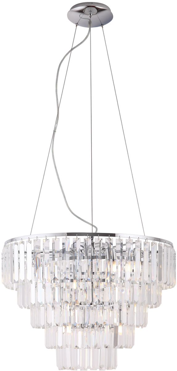 MaxLight Monaco závesné svietidlo x40 W chrómová P0260