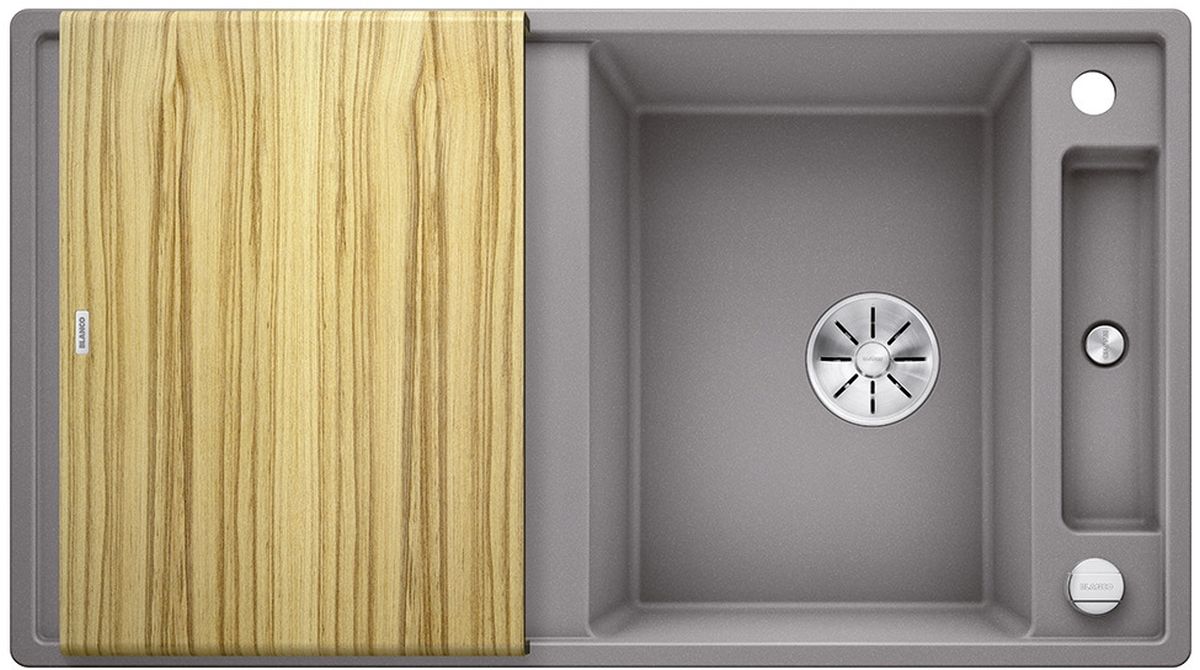 Blanco Axia III 5 S granitový drez 91.5x51 cm sivá/grafitová/ónyxová 523207