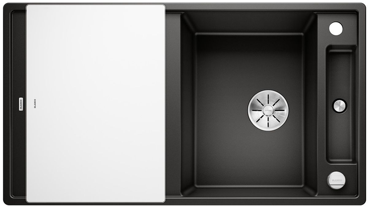 Blanco Axia III 5 S granitový drez 91.5x51 cm čierna 525844