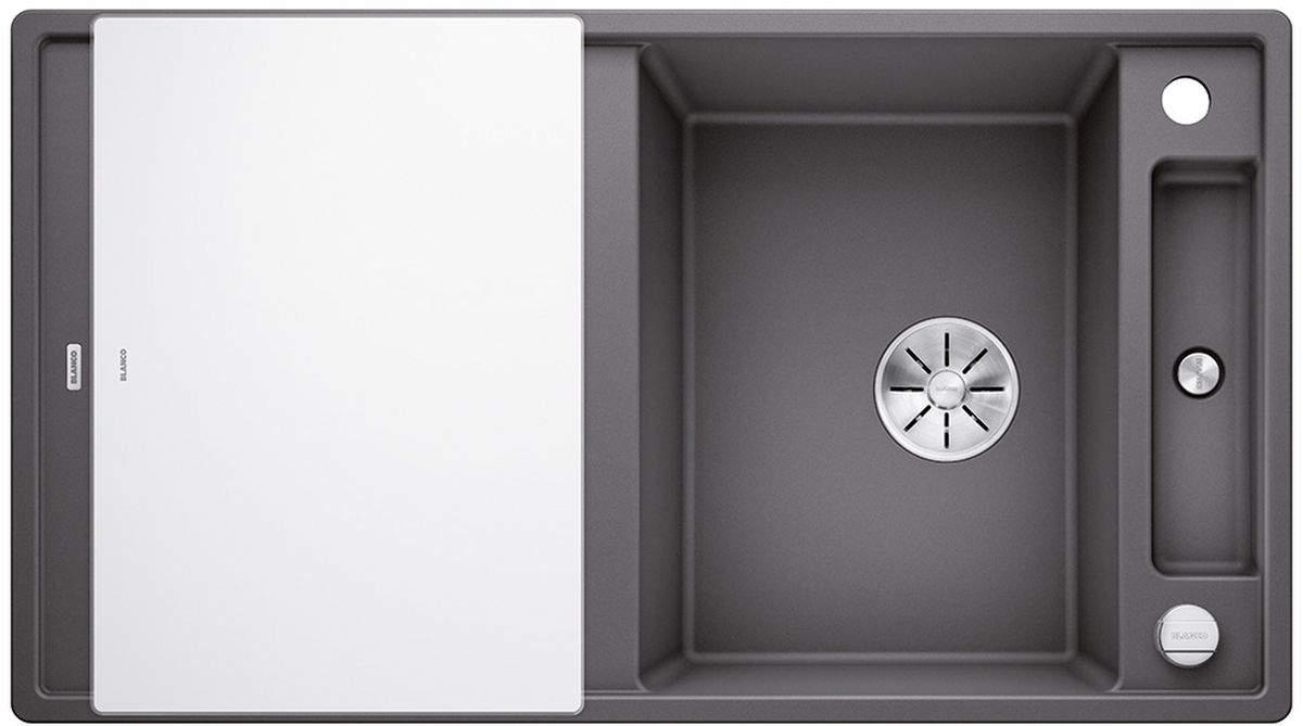 Blanco Axia III 5 S granitový drez 91.5x51 cm sivá/grafitová/ónyxová 523216