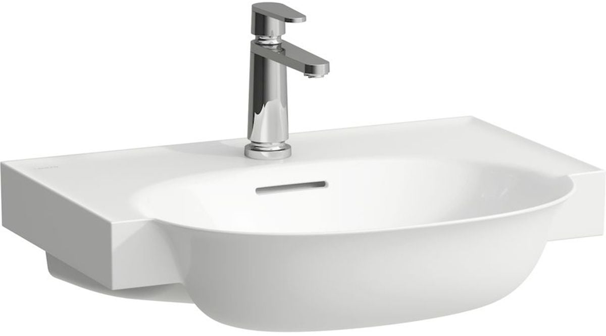 Laufen The New Classic umývadlo 60x48 cm polokrúhly klasické umývadlo-umývadlo na nábytok biela H8138530001041