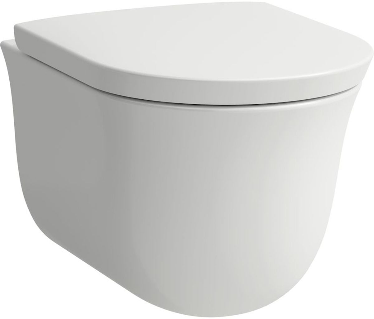 Laufen The New Classic wc misa závesné bez oplachovacieho kruhu biela lesklá H8208514000001