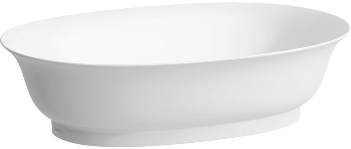 Laufen The New Classic umývadlo 55x38 cm oválny pultové umývadlo biela matná H8128527571121
