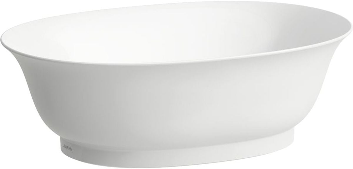 Laufen The New Classic umývadlo 45x31 cm oválny pultové umývadlo biela matná H8128507571121