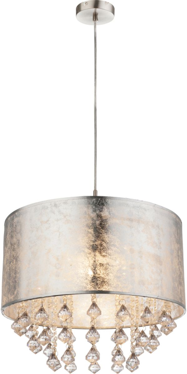 Globo Lighting Amy I závesné svietidlo 1x60 W strieborná 15188H3