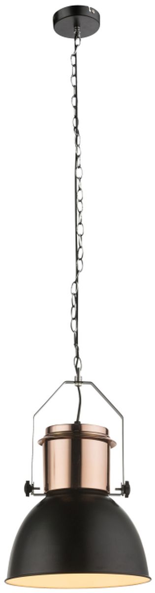 Globo Lighting Kutum závesné svietidlo 1x40 W čierna-medená 15282