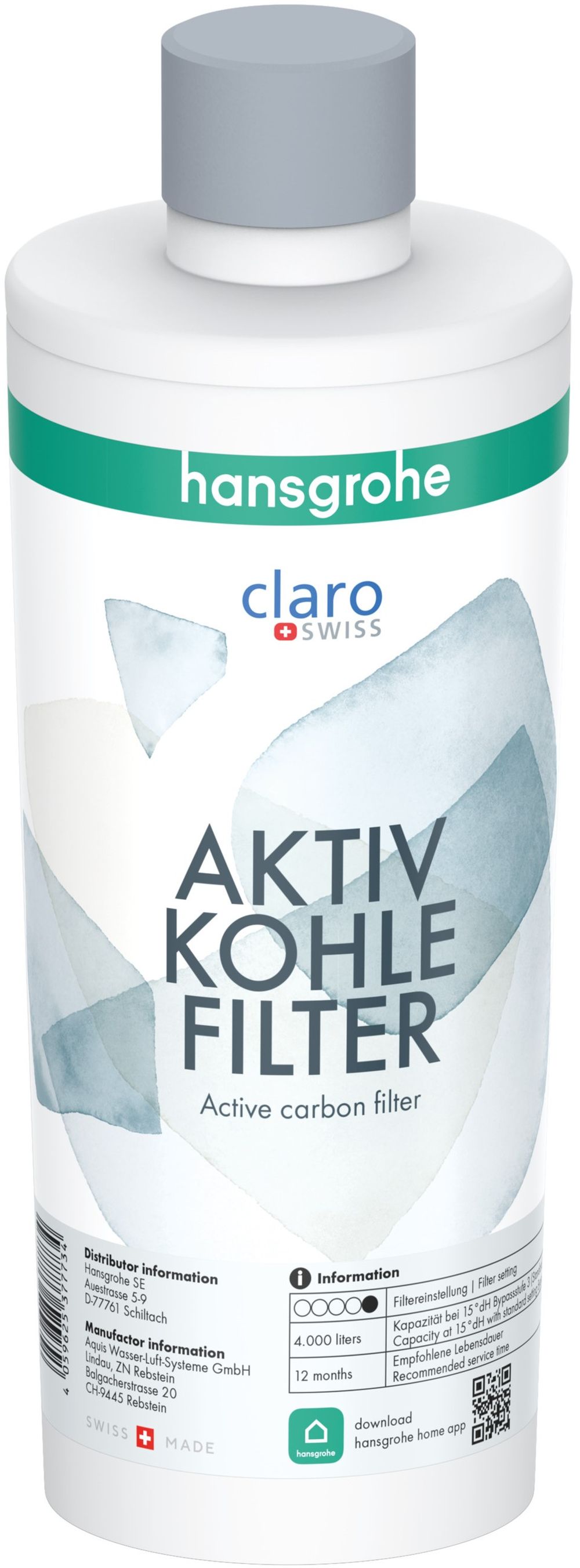 Hansgrohe uhlíkový filter 76814000
