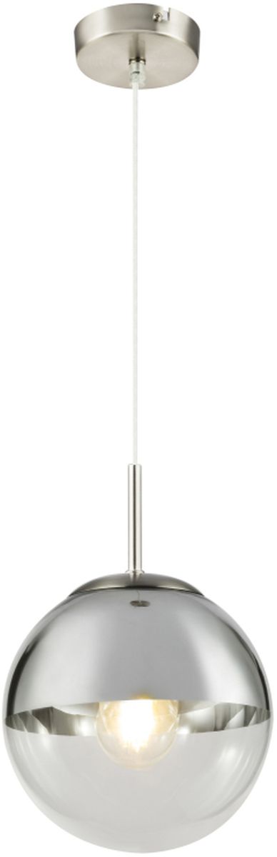 Globo Lighting Varus závesné svietidlo 1x40 W chrómová-priehľadná 15851
