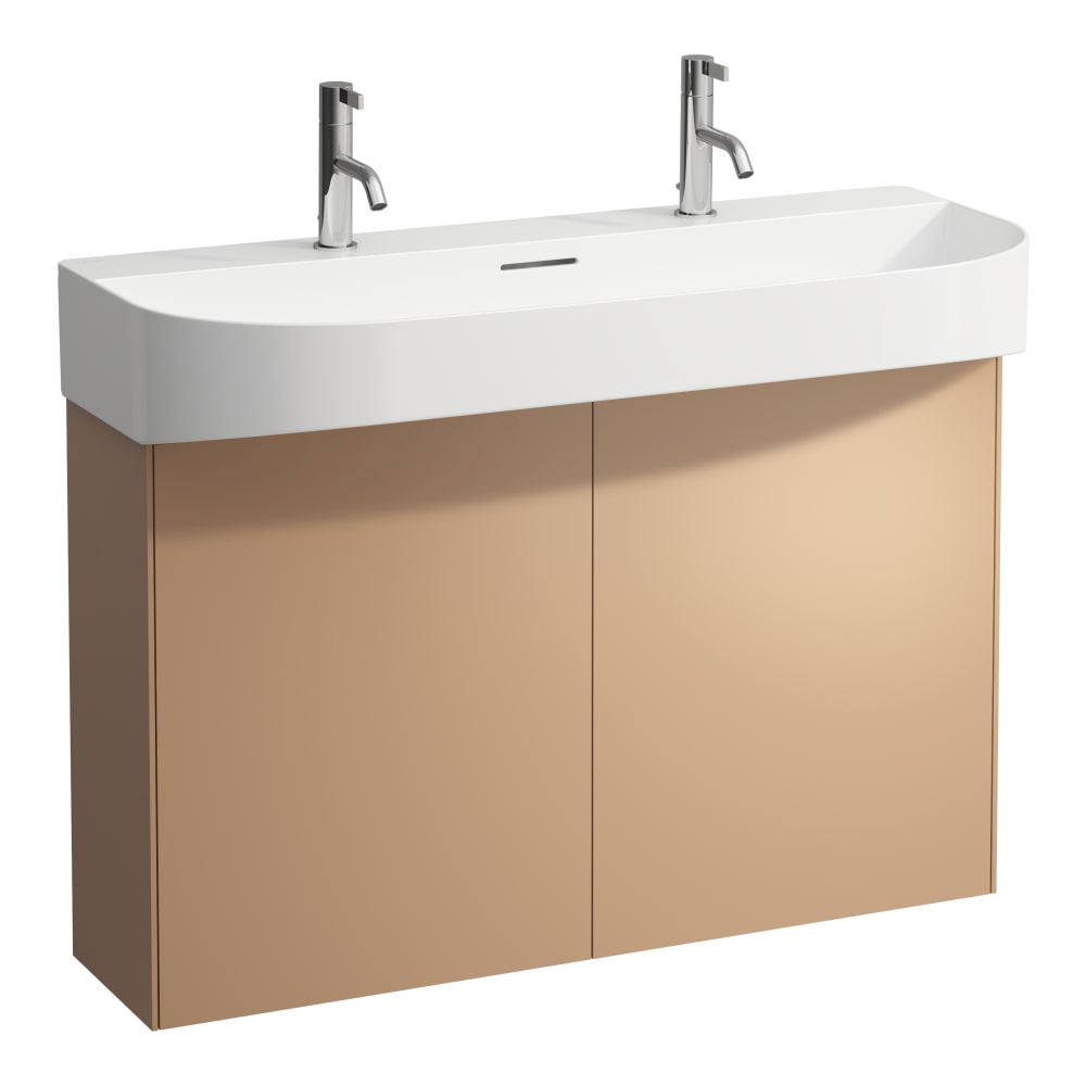Laufen Sonar skrinka 97.5x24x60 cm stojacie pod umývadlo medená H4054840340411