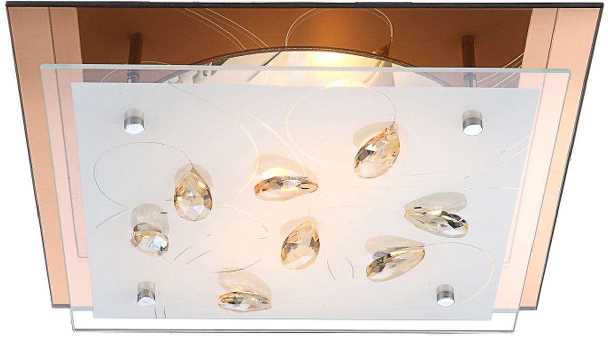 Globo Lighting Ayana stropné svietidlo 2x40 W zlatá 40412-2