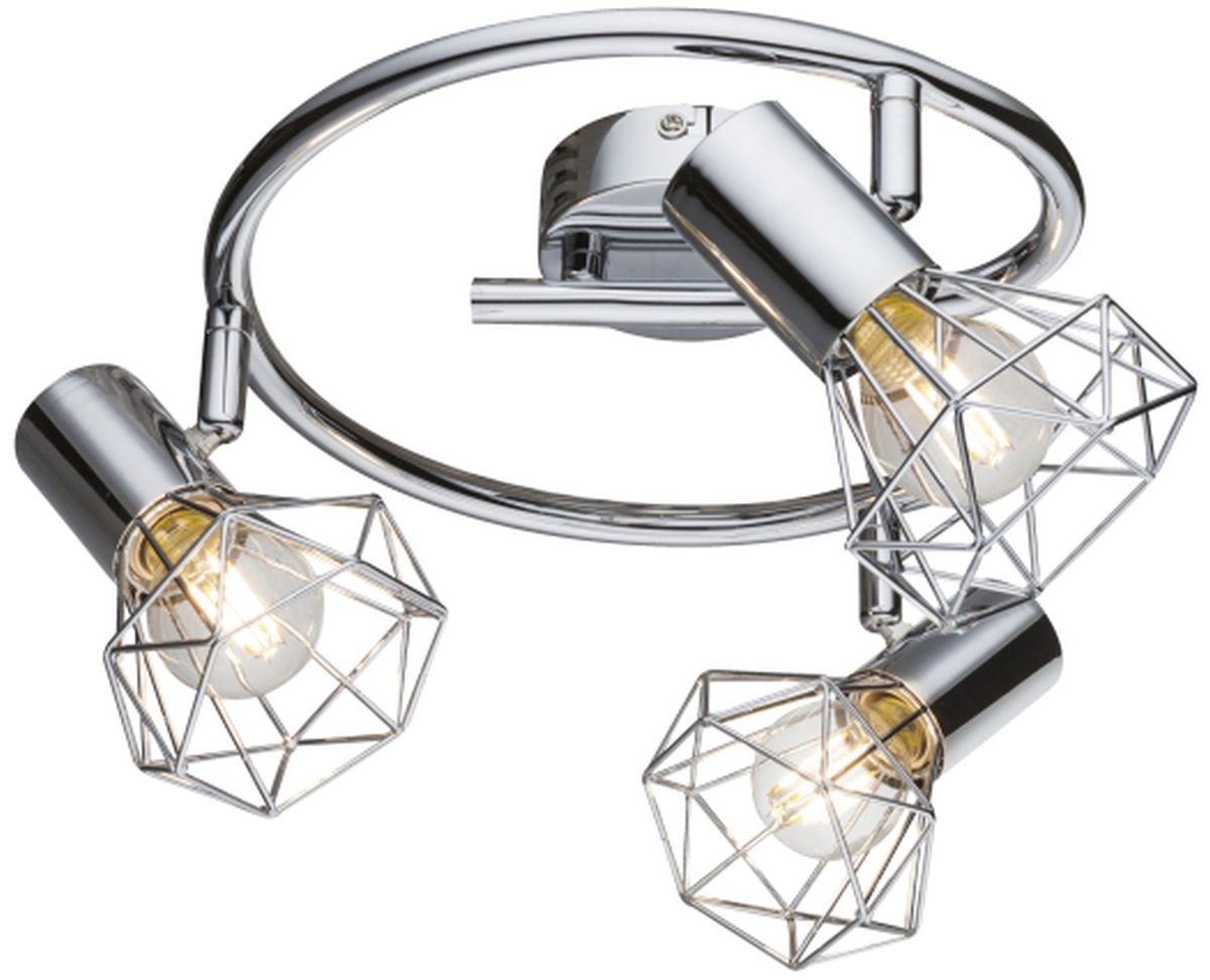 Globo Lighting Xara I stropné svietidlo 3x40 W chrómová 54802-3