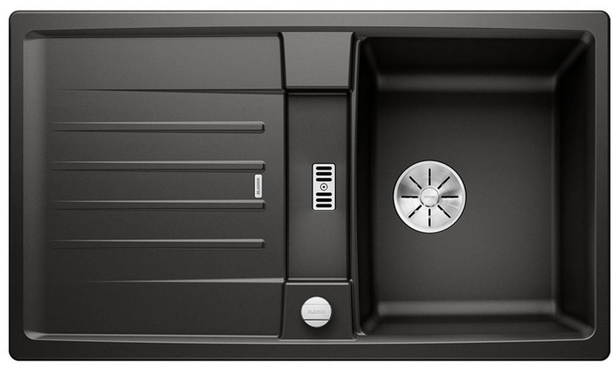 Blanco Lexa 45 S granitový drez 86x50 cm čierna 525900