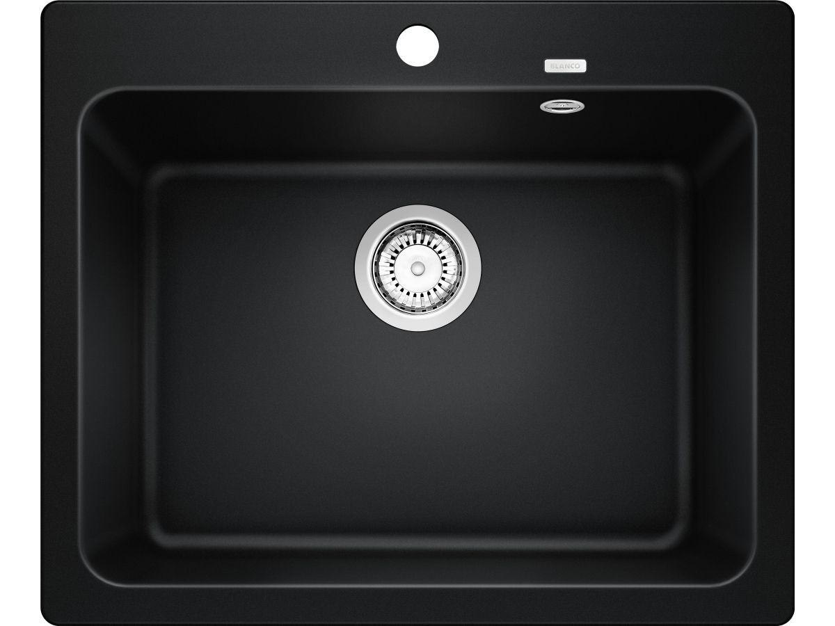 Blanco Naya 6 granitový drez 61.5x51 cm čierna 525941