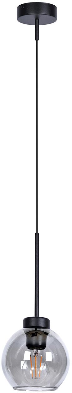 Kaja Aldar závesné svietidlo 1x60 W čierna-grafitová K-4877
