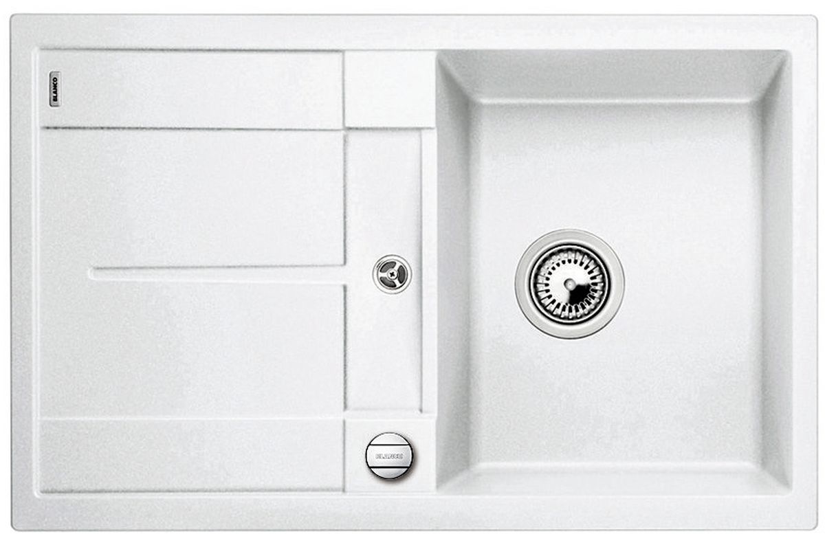 Blanco Metra 45 S-F granitový drez 77x49 cm biela 519083