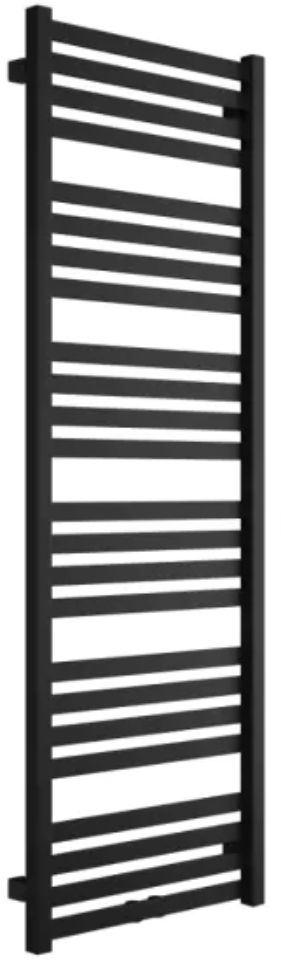 Excellent Horos kúpeľňový radiátor rebríkový 146x50 cm čierna GREXHO146BL