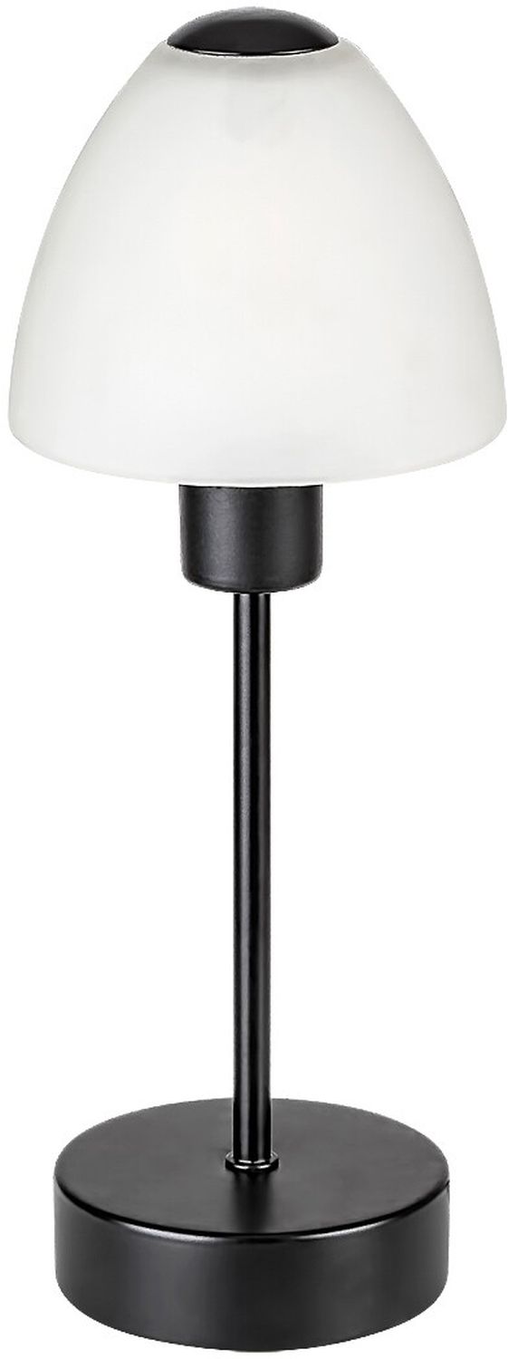 Rabalux Lydia stolová lampa 1x40 W biela-čierna 2296