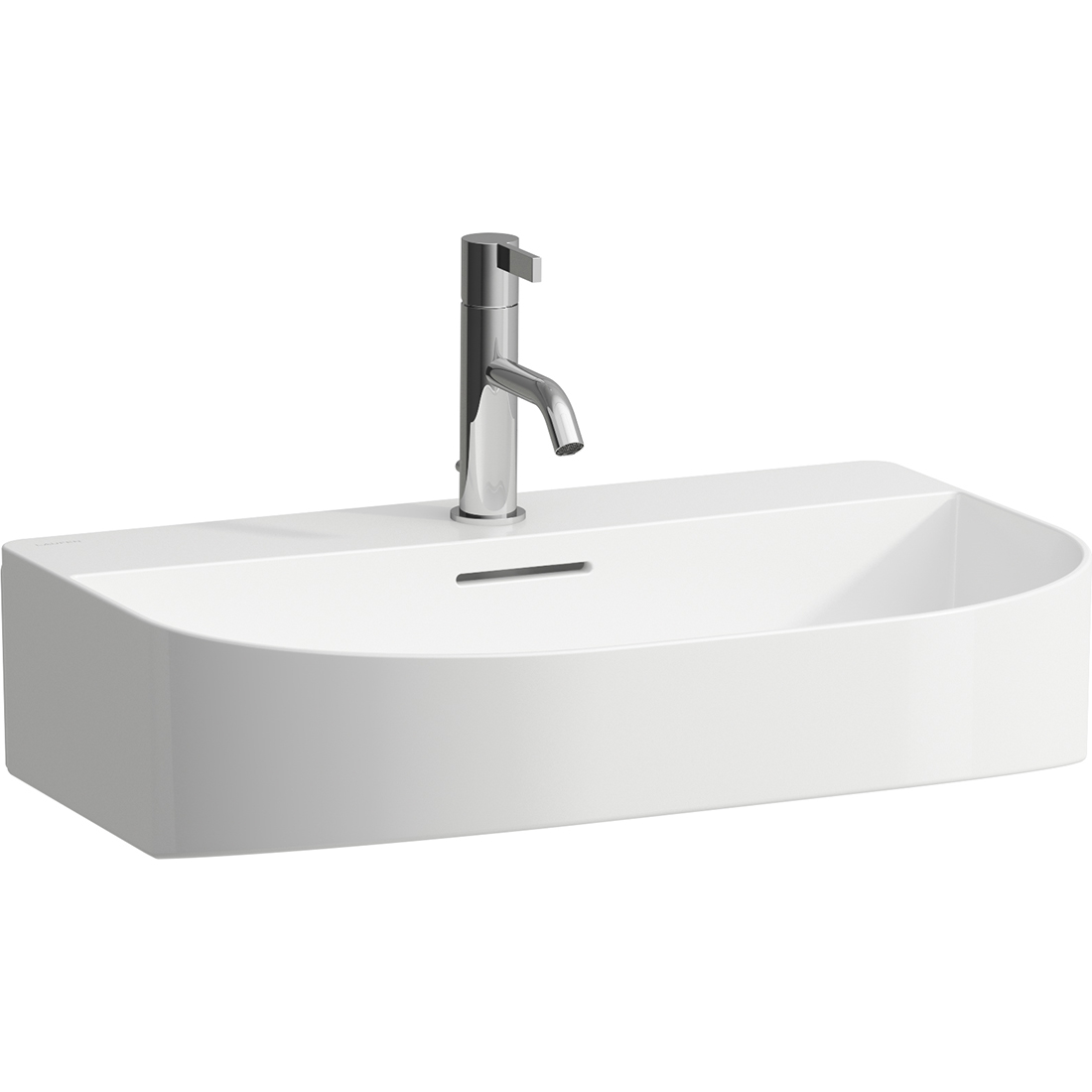 Laufen Sonar umývadlo 60x42 cm polokrúhly klasické umývadlo-umývadlo na nábytok biela H8163427571041