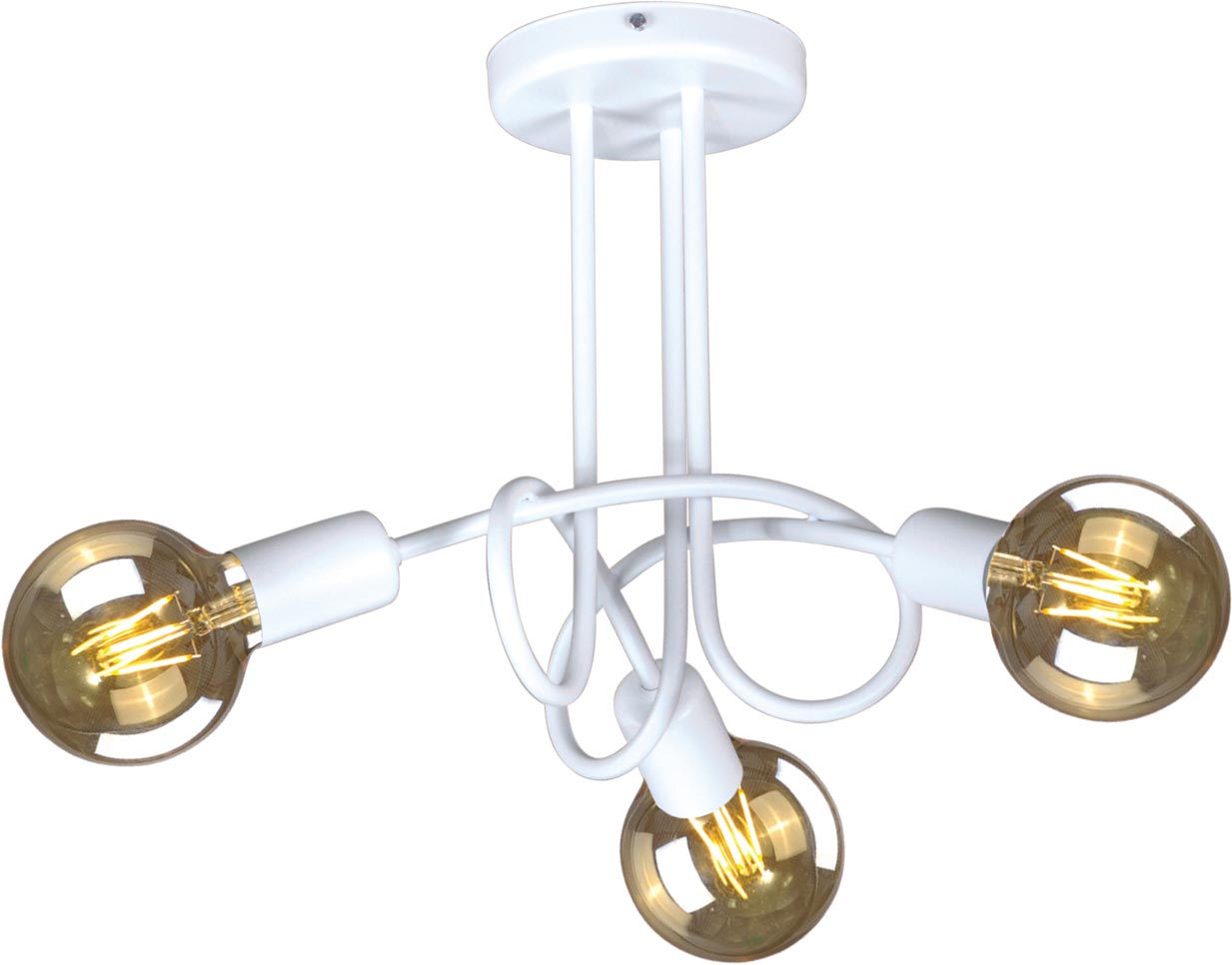 Kaja Deze stropné svietidlo 3x60 W biela K-3610