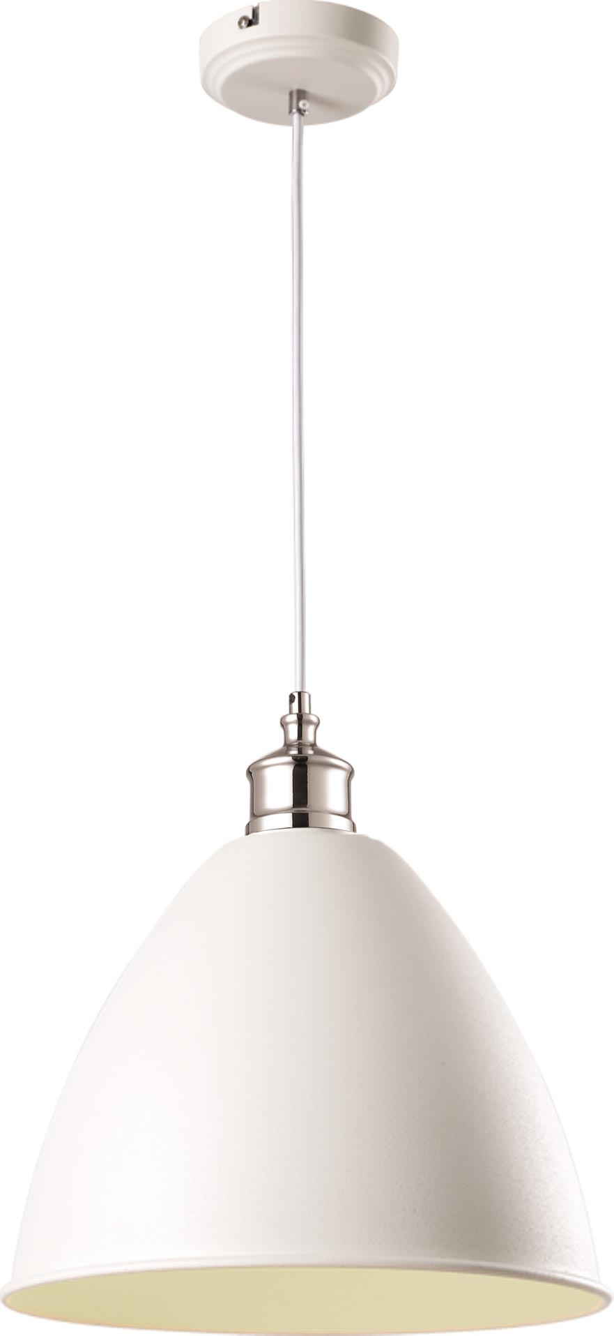 Kaja Watso White závesné svietidlo 1x60 W biela K-8005A-1WH