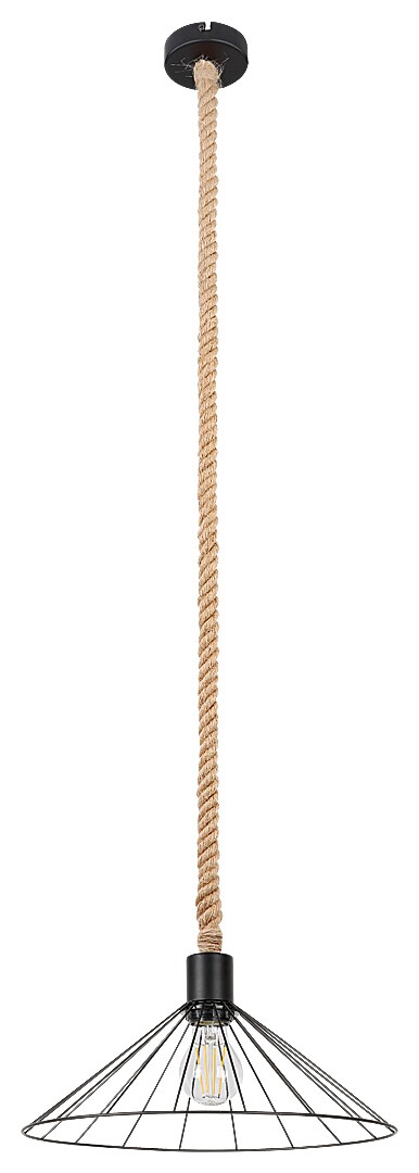 Rabalux Daryl závesné svietidlo 1x40 W čierna 5271