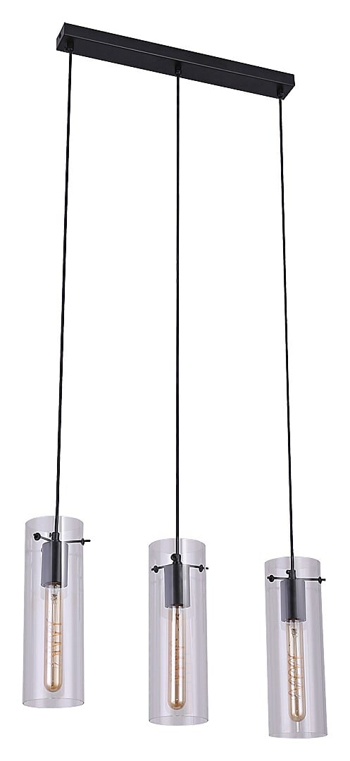 Rabalux Acantha závesné svietidlo 3x60 W čierna 5259