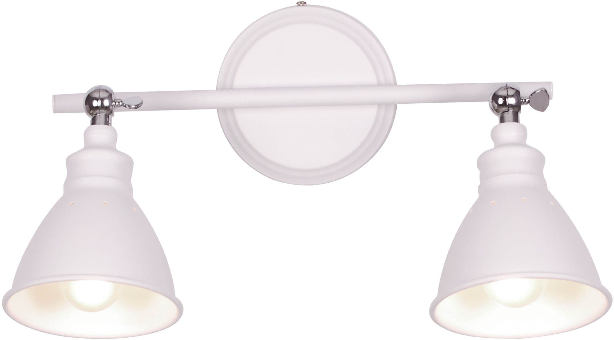 Kaja Watso White stropné svietidlo 2x40 W biela K-8005-2WH