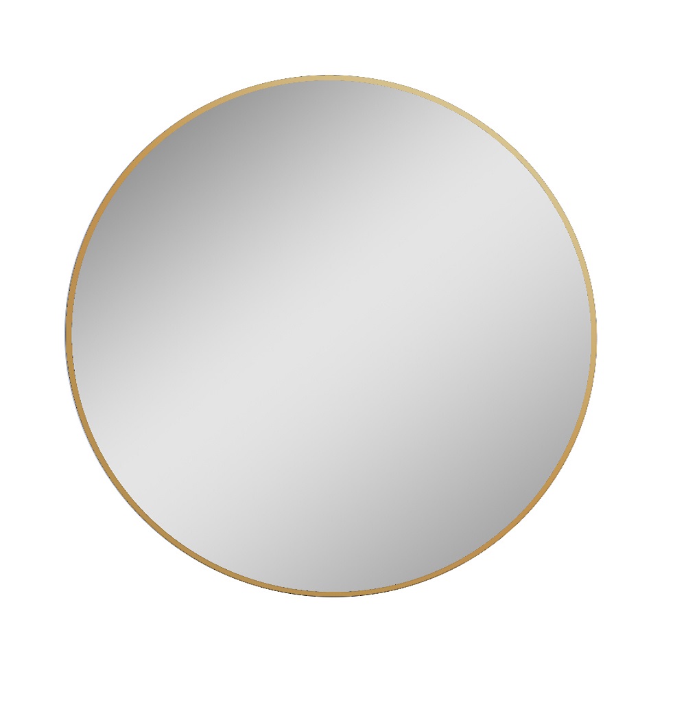 Elita Sharon Round zrkadlo 80x80 cm okrúhly s osvetlením zlatá RE060802015570