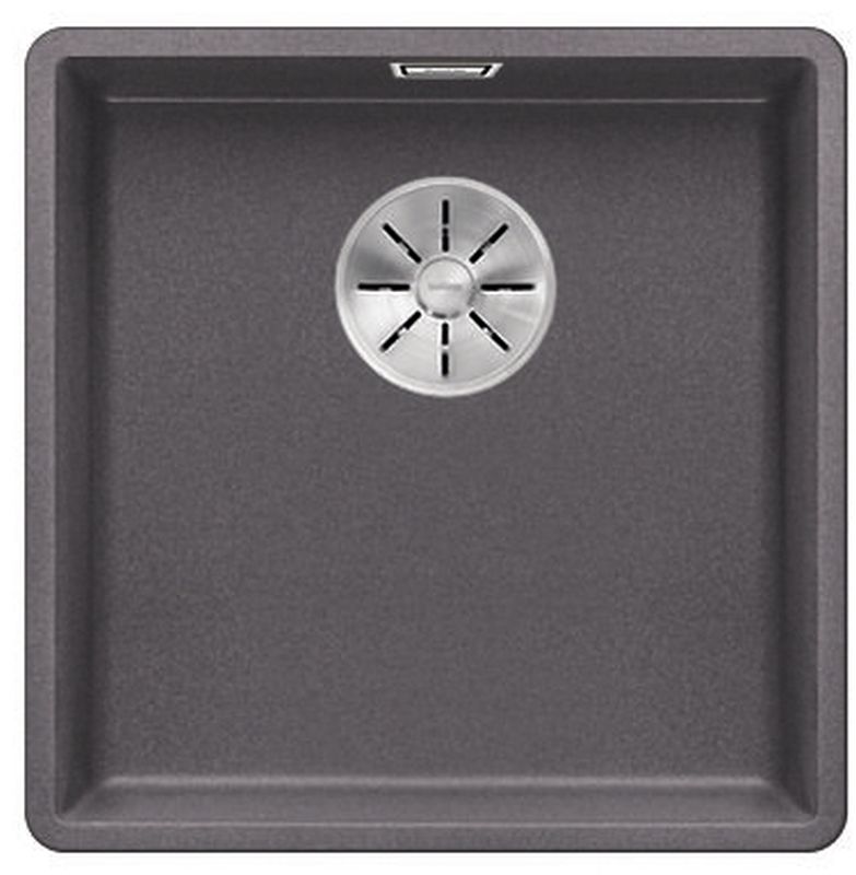 Blanco Subline 400-F granitový drez 42.7x42.7 cm sivá/grafitová/ónyxová 523495