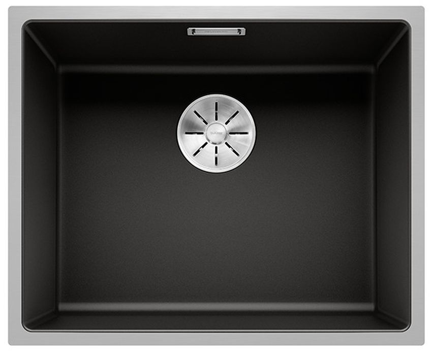 Blanco Subline 500-IF granitový drez 54.3x44.3 cm čierna 525998
