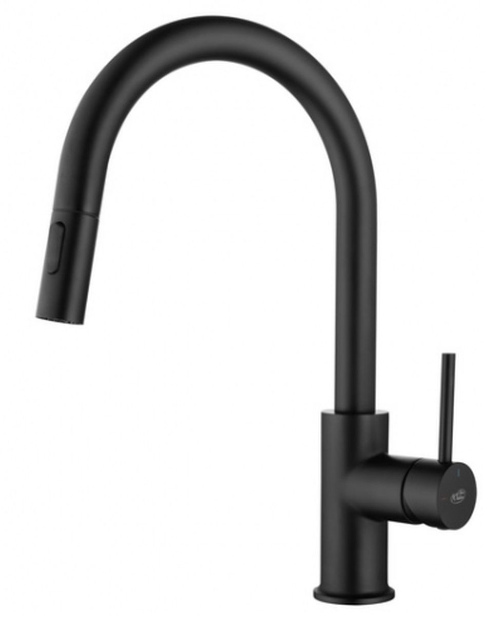 Blue Water Plaza Plus kuchynská batéria stojánková čierna 5901730616569