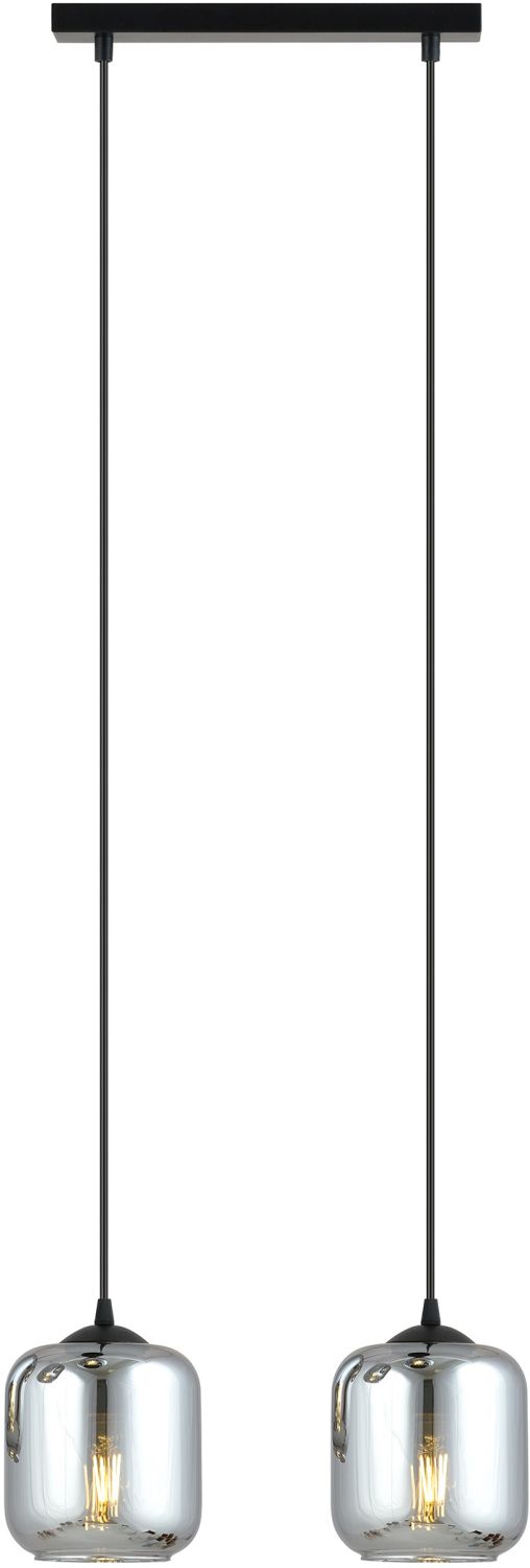Emibig Storm závesné svietidlo 2x40 W čierna 1176/2