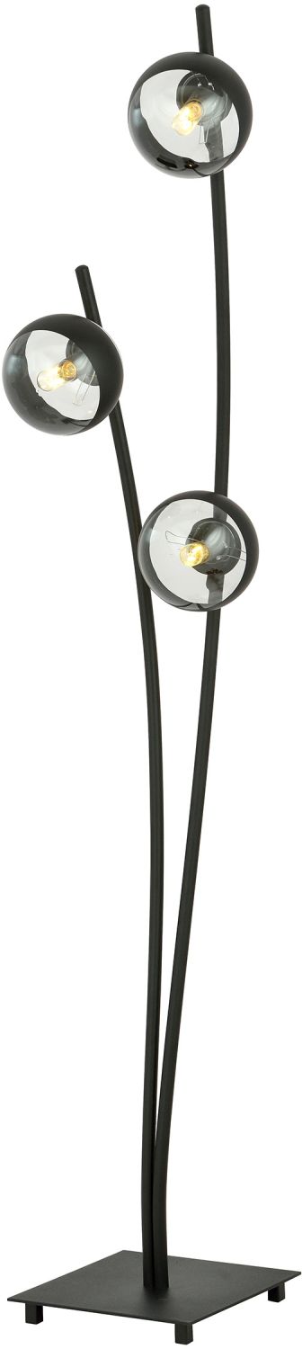 Emibig Hunter Stripe stojaca lampa 3x40 W čierna-zelená 1101/LP3