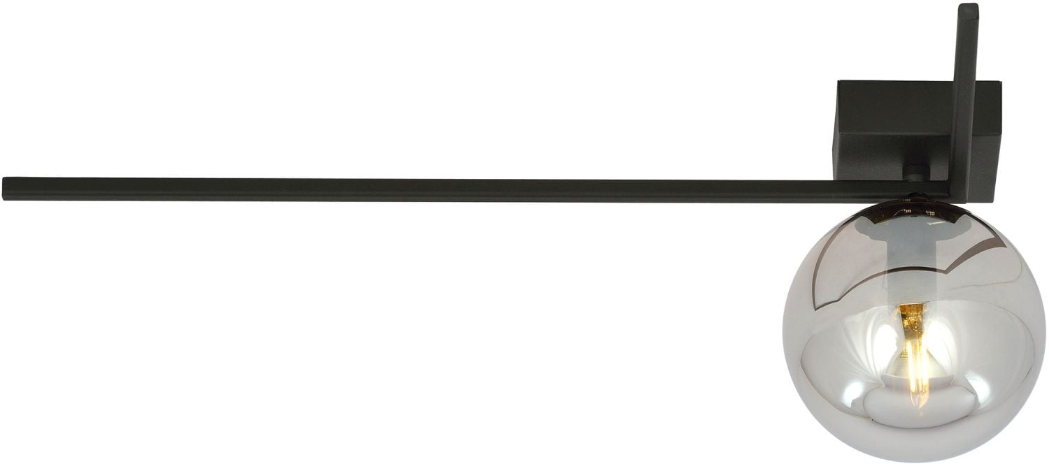 Emibig Imago stropné svietidlo 1x10 W čierna-grafitová 1131/1F