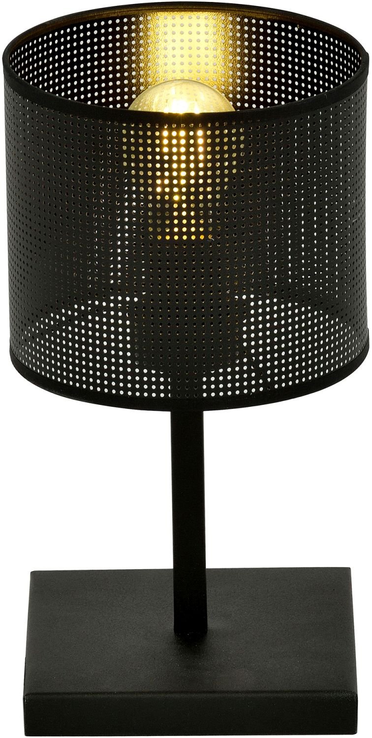 Emibig Jordan stolová lampa 1x15 W čierna 1143/LN1