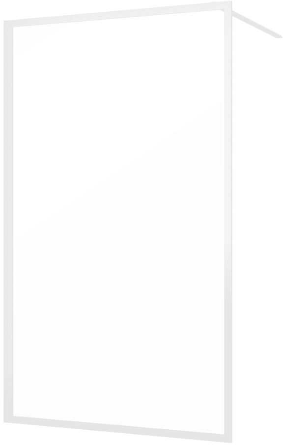 Sealskin Contour stena sprchového kúta walk -in 100 cm biela matný/sklo priehľadné CDA30986025100