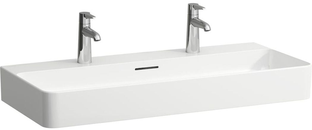 Laufen Val umývadlo 95x42 cm obdĺžnik klasické umývadlo-pultové umývadlo biela H8162877571041