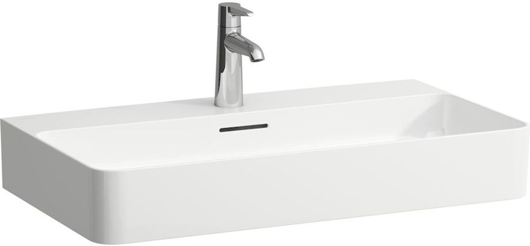 Laufen Val umývadlo 75x42 cm obdĺžnik klasické umývadlo biela matná H8102857571041