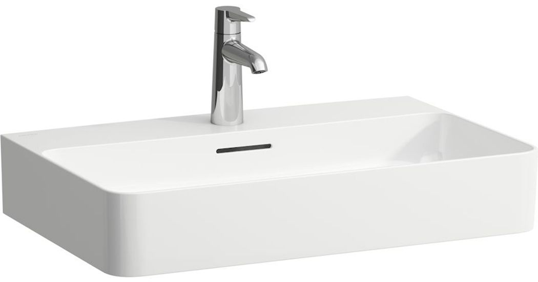 Laufen Val umývadlo 65x42 cm obdĺžnik klasické umývadlo-pultové umývadlo biela H8162847571041