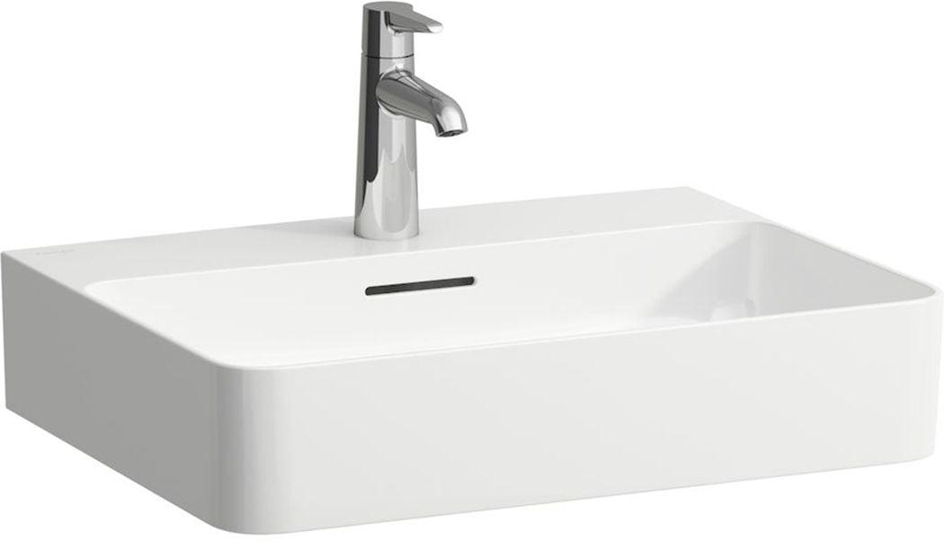 Laufen Val umývadlo 55x42 cm obdĺžnik klasické umývadlo-pultové umývadlo biela H8162827571041